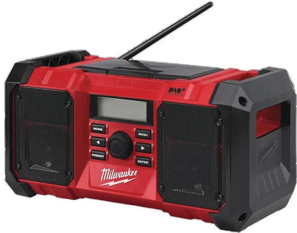 Akku-Radio Milwaukee M18JSRDAB+-0 , 18V ohne Akku und Ladegerät