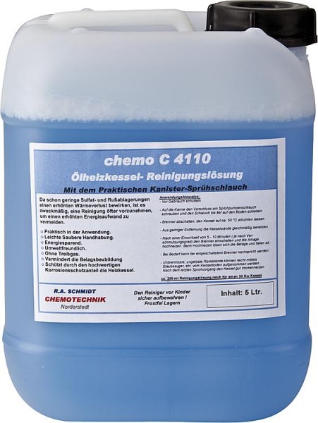 Reinigungslösung f. Ölheizkessel Chemo C4110 5 Liter Kesselreiniger