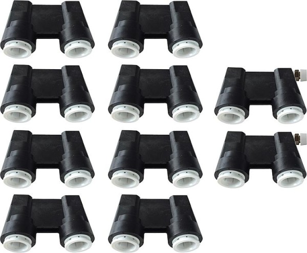 Abdrück-Brücken-Set Stichm.50mm, für 15mm Cu-,C-Stahl-,Edelstahl- u.Kunststoffrohre