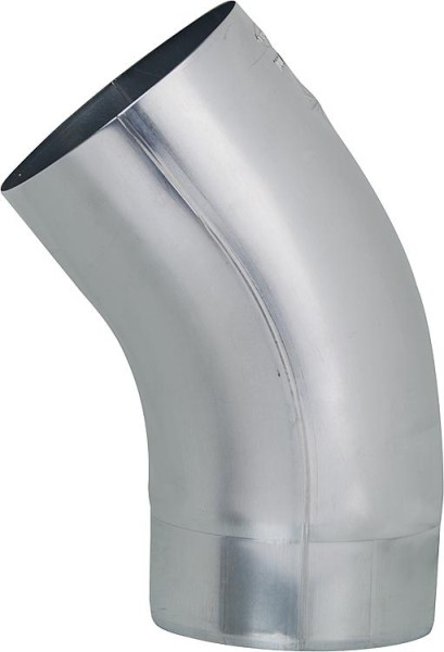 Ablaufrohrbogen 85°, 80, Zink 62207