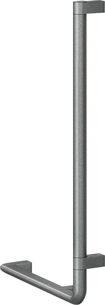 Winkelgriff Serie Cavere aus Alu., Anthrazit-Metallic 95, 750x400 mm, 90 , recht