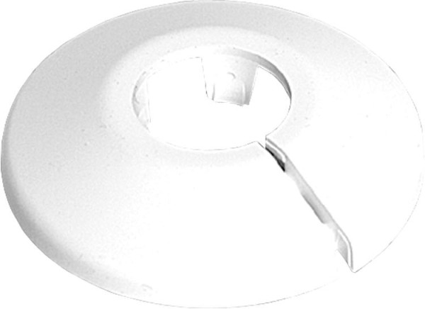 Heizkörper Klapprosetten 62x28mm 28mm, weiß, VPE = 10 Stück Rosette
