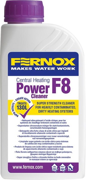 Systemreiniger Fernox Power Cleaner F8, 500 ml 62487