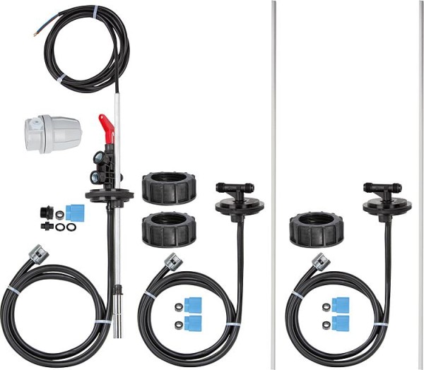 Entnahmearmatur für 3er Batterie Tank Dehoust PE und Trio 1000- 2000 l Saugarmatur Öltank Entnahmear