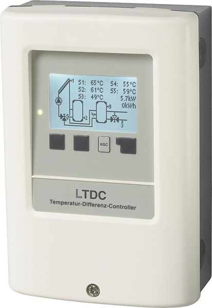 Temperatur-Differenz-Controller Sorel-LTDC-V4, 6 Sensoreingänge
