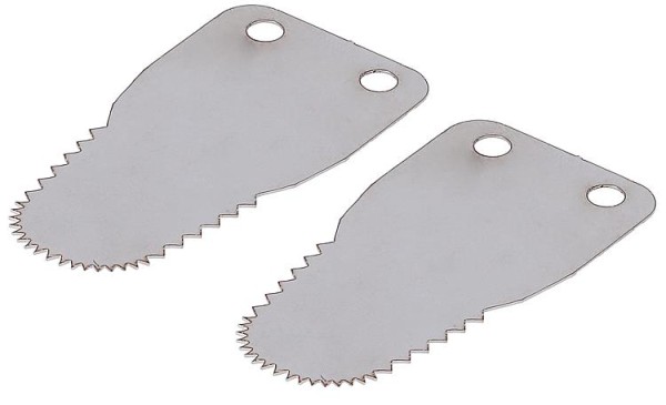 Ersatzklingen für Reinigungsspachtel, zickzack (VPE = 2 Stück)