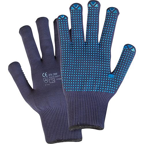 Schutzhandschuh Strick blau Gr.10 1 Paar Handschuh