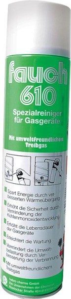 Fauch 610 Spraydose 600 ml Spezialreiniger Reiniger für Gasgeräte