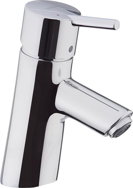 Hansgrohe Einhebelmischer Waschtischmischer Talis S chrom Ausladung 100mm Standard