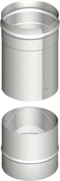 Längenausgleich zweiteilig DN 150 x (210 bis 335) x 0,6 mm zu Edelstahl Abgassystem