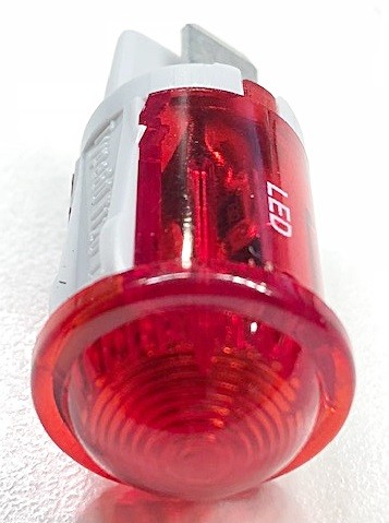 Ersatzleuchte rot für ASF Vakuumleckanzeiger Leuchte Alarmlampe Alarmleuchte Lampe
