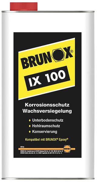 Wachsversiegelung BRUNOX IX 100, 5l Kanister