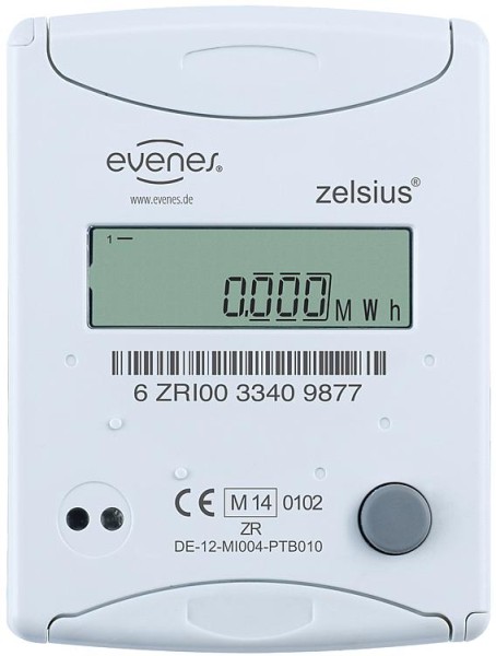 Kapsel-Wärmezähler Evenes Minol, M60x1,5 Durchfl. 1,5m3/h, inkl. Eichgebühr