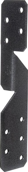 Sparren-Pfettenanker DURAVIS® 170 universal, Material: Stahl, sendzimirverzinkt, Oberfläche: schwarz