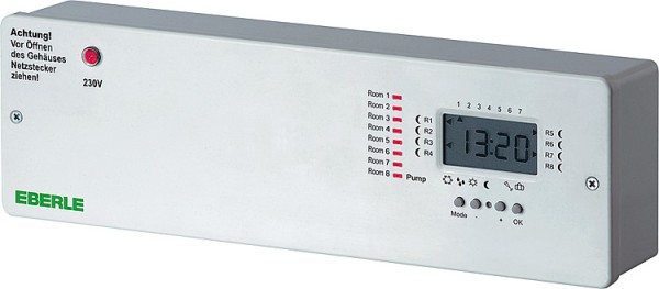 Eberle INSTAT 868-a8U230V Funkempfänger für 8 Kanäle mit integrierter Schaltuhr 053680140002