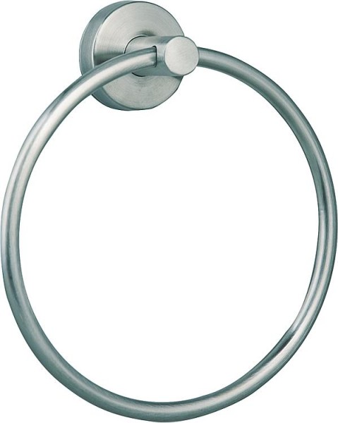 Handtuchring AXIAL mit beweglichem Ring, Edelstahl matt