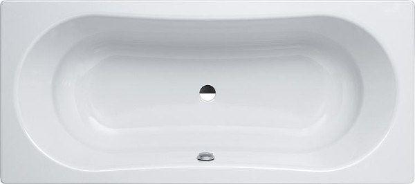 Badewanne Elfrun BxHxT: 1800x800x420mm Stahl Emaille 3mm, 240 Liter