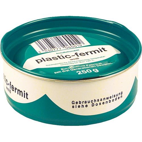 Plastik Fermit weiß 1/4 kg Dose (W117)