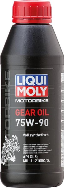 Motorrad-Getriebeöl LIQUI MOLY Gear Oil 75W-90 500ml Flasche