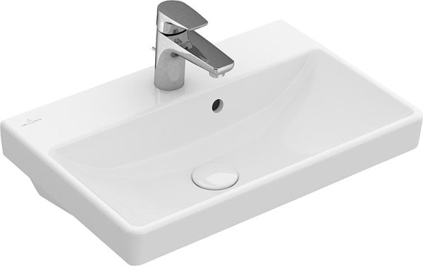 Handwaschbecken Villeroy & Boch Avento 550x370x155, mit Überlauf, weiß