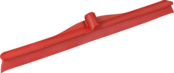 Hygiene-Wasserschieber, Kunststoff, einlippig, 60cm, rot
