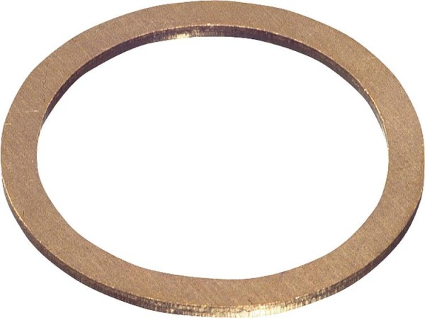 Dichtringe DIN 7603 A, Kupfer massiv, Abm. 10 x 14 mm VPE = 100 Stück
