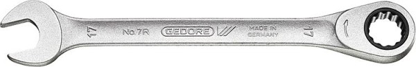 Gedore Maulschlüssel mit Ring- ratsche,Type 7 R 30