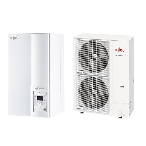 Fujitsu Splitt Wärmepumpe Luft/Wasser Serie High Power 11 KW
