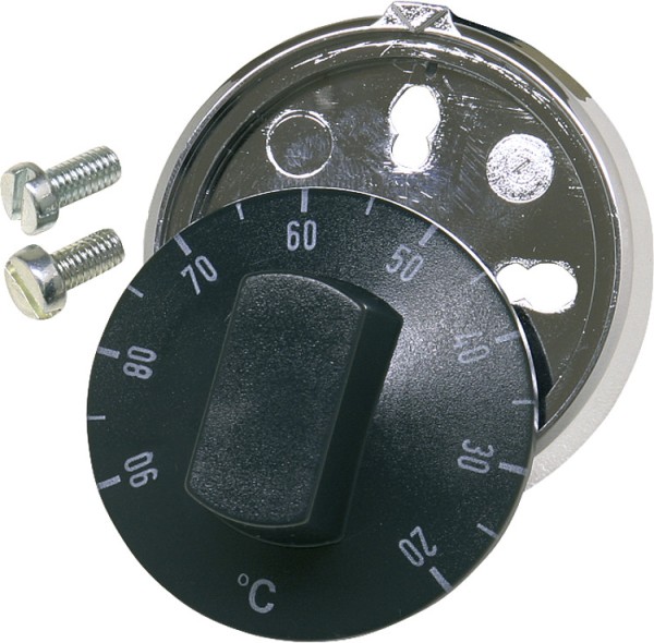 Jumo Drehknopf für Einbau Thermostat Regelbereich: 0 C - 120° C 60003227