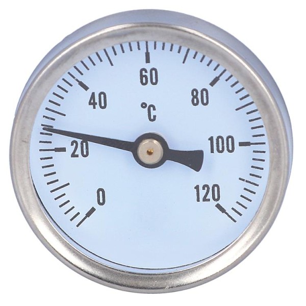 Thermometer 0-120°C passend für: Kugelhahn eck- und durchgangsform