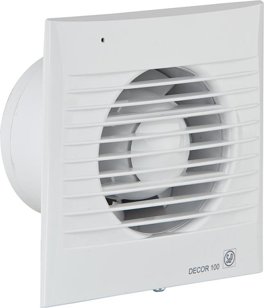 Kleinraum-Ventilator Decor-100 CRZ (weiß) 230V, 50Hz Umgebungstemperatur 40 C