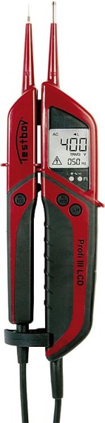 Zweipoliger Spannungsprüfer Testboy Profi III LCD