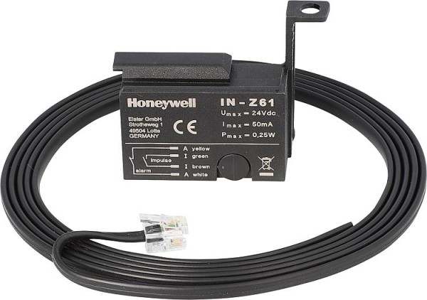 Honeywell Impulsnehmer IN-Z 61 passend für Einstutzen- und Zweistutzen-Gaszähler