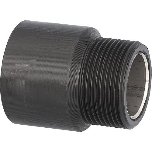 PE-Anschweissnippel DN75 x DN 65 21/2" AG