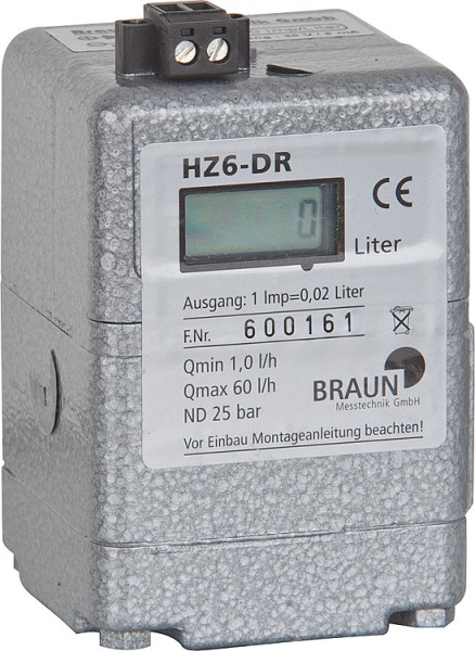 Ölzähler Braun HZ6-DR