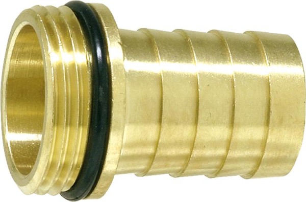 1/3 Schlauchverschraubung Vaterteil, mit Bund u. O-Ring R 1 1/4 AG x 1 1/4 Tülle