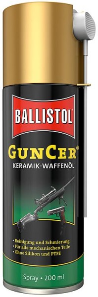 Waffenöl Keramik BALLISTOL GunCer, 200ml Sprühdose
