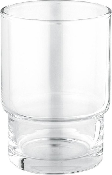 Groh Becher (Glas) für Halter Essentials chrom