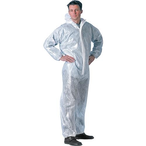 Overall mit Kapuze, PP/CPE Wasserdicht, GR. XL,27829