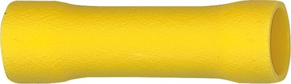 Stoßverbinder isoliert Farbe gelb, 4,0 mm²-6,0 mm² VPE = 100 Stück