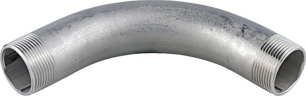 Bogen 90° AG/AG 1", V4A Edelstahl
