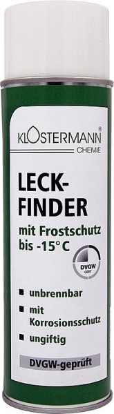 Leckfinder DVGW KLOSTERMANN mit Frostschutz bis -15°C, 400ml Sprühdose