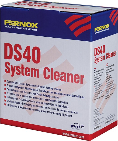 FERNOX Zentralheizungsreiniger DS-40 System Cleaner 61102 Entkalkungsmiitel Schlammenferungsmittel