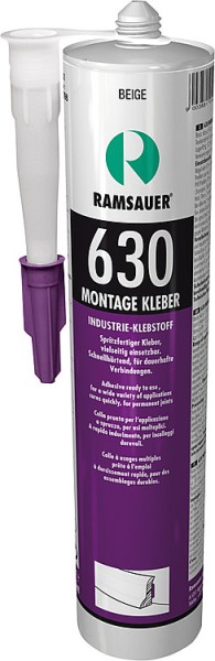 Montage Kleber 630 weiß Dichtmasse auf Acryl-Dispersions-Basis 310ml