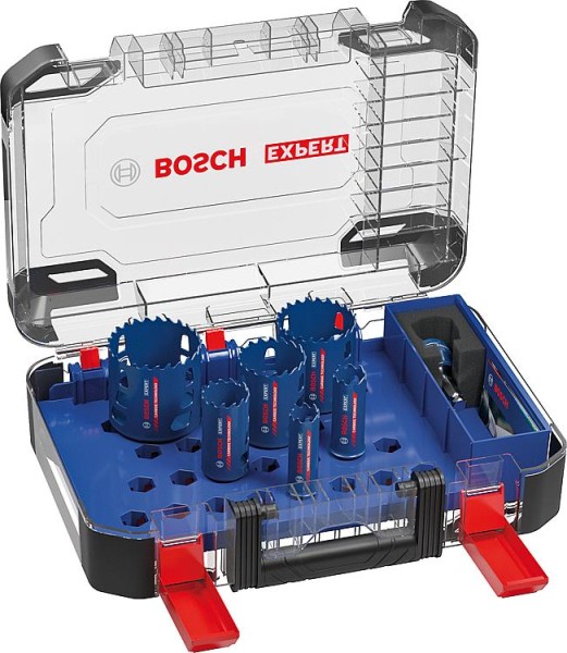 Lochsägen-Set BOSCH Expert 9-teilig, Ø 22/25/35/51/60/68mm