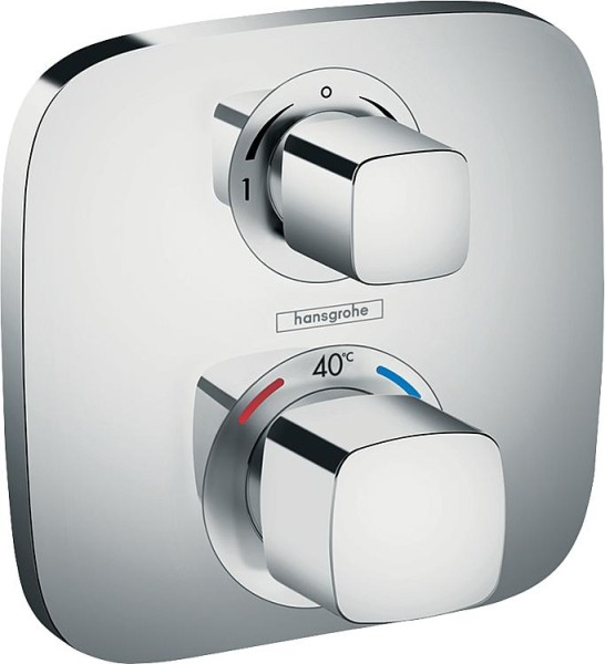 UP-Thermostat Hansgrohe Ecostat E Fertigset 2 Verbraucher chrom
