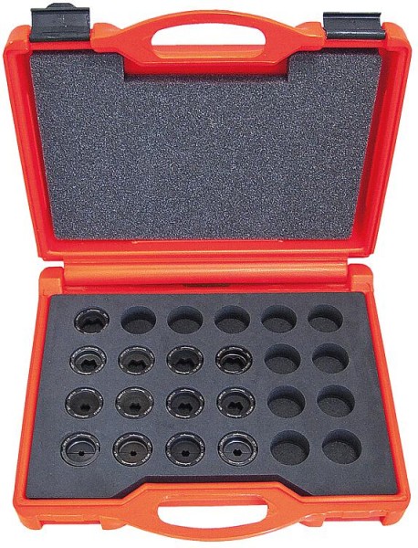 Presseinsatzset für R-Serie, 6-300 mm² im Kunststoffkoffer, 14-teilig