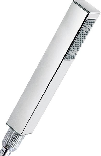 Stabhandbrause Cubo eckig 1 Strahlart chrom