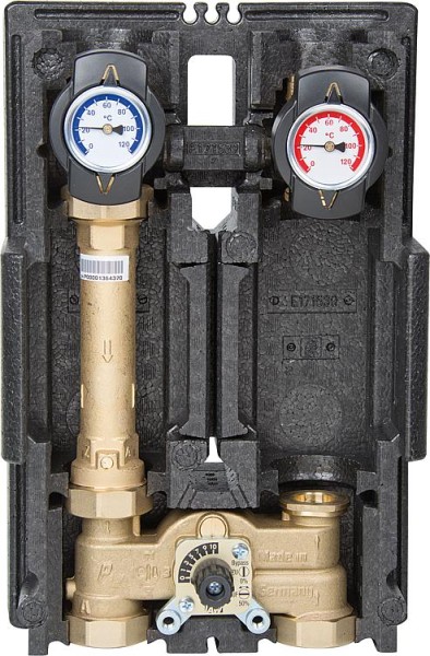 PAW Heizkreisset K34 Heat Bloc DN25 1" 3-Wege-Mischer, Bypass 0-50%, ohne Pumpe