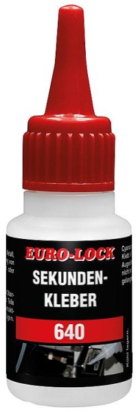 Sekundenkleber EURO-LOCK E 640 (für Schmuck) 20g Dosierflasche